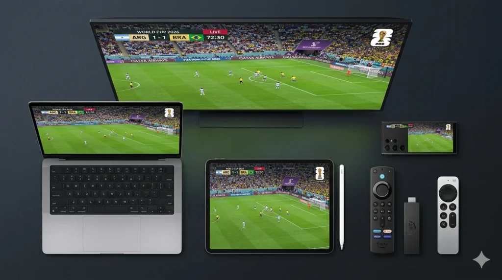 watch world cup 2026 live on any device with Strong8K IPTV